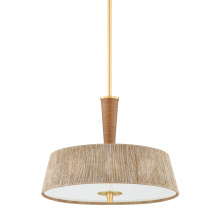 Hudson Valley CB9522-AGB - GEORGE Pendant