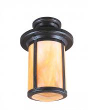 Arroyo Craftsman BCM-6AM-BZ - 6" berkeley semi-flush mount