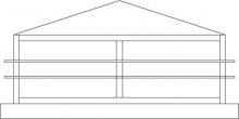 Arroyo Craftsman BEC-15RM-AB - 15" bexley column mount