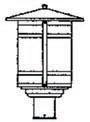 Arroyo Craftsman BP-11LWO-MB - 11" berkeley long body post mount