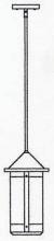 Arroyo Craftsman BSH-7LCS-RB - 7" berkeley long body stem hung pendant