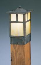 Arroyo Craftsman MPC-5ERM-BK - 5" mission square post cap without overlay (empty)