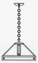 Arroyo Craftsman PH-18TN-MB - 18" prairie pendant
