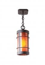 Arroyo Craftsman VH-9NRCS-BK - 9" valencia pendant - no roof