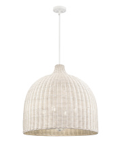 Millennium 9027-WH - Elise 24.25" Wide 4-Light Pendant - Matte White