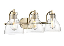 Millennium 6203-MG - Knightsdale 25.25" 3-Light Vanity - Modern Gold