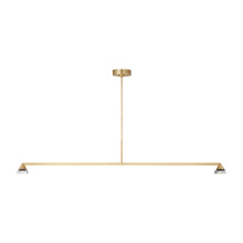 Visual Comfort & Co. Modern Collection SLLS75327HABCG - Midrand Crystal 60 Linear Chandelier