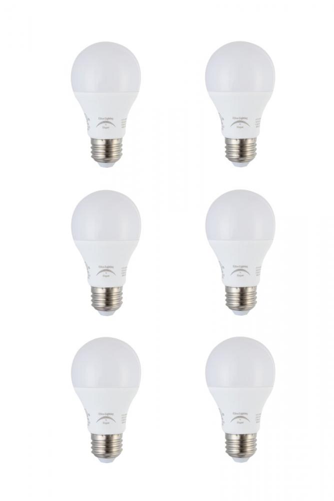 LED  A19 light bulb 10 watts 800 lumens 2700K non-dimmable