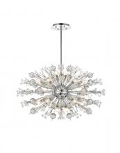 Elegant 2550D36C - Hanging L36.5" W22.7" H22.7" L24  Chrome