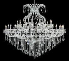 Elegant 2801G72C/RC - Maria Theresa 49 light Chrome Chandelier Clear Royal Cut Crystal