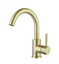 Elegant FAV-1003BGD - Vanity Faucet 1 15/16" × 9 11/16"  ×7 13/16" brushed gold