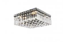 Elegant V2032F14BK/RC - Maxime 14 inch black flush mount