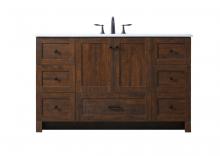 Elegant VF2854EX - Vanity Cabinet 7Dw 2Dr 54"x19"x34" Expresso