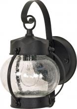 Nuvo 60/3459 - 1 Light; 10-5/8 in.; Wall Lantern; Onion Lantern with Clear Seed Glass; Color retail packaging;