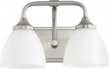 Quorum 5059-2-65 - ENCLAVE 2LT VANITY - STN
