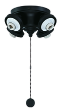 Fanimation F8BL - Ceiling Fan 4 Light Fitter - Black