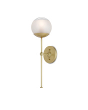 Currey 5000-0154 - Montview Brass Wall Sconce
