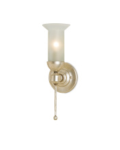 Currey 5117 - Pristine Silver Wall Sconce