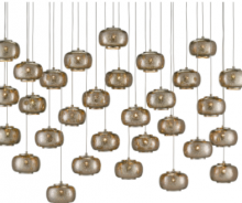 Currey 9000-0693 - Pepper 30-Light Linear Multi-Drop Pendant