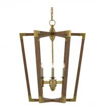 Currey 9000-0220 - Bastian Medium Chestnut Lantern