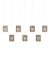 Currey 9000-1074 - Regatta 7-Light Linear Multi-Drop Pendant