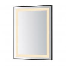 ET2 E42091-BK - Framed-LED Mirror