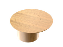 Accord Lighting F1045.09 - Cylindrical Accord Coffee Table F1045